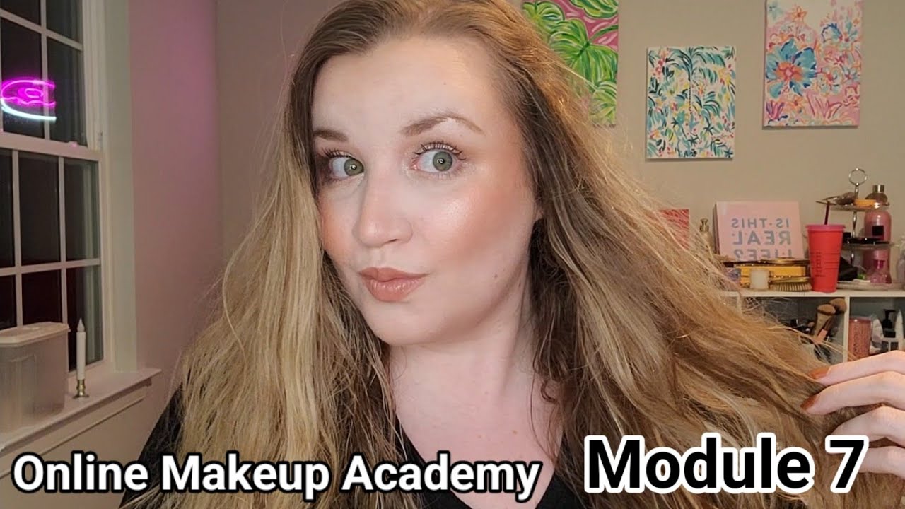 ONLINE MAKEUP ACADEMY MODULE 7 (Conceal Acne) - YouTube