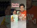 My Sister Vs Me : Who will make the best Diary from Notebook #shorts