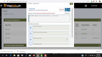 Digiskills Ecommerce Quiz No. 3 Solution Batch 5