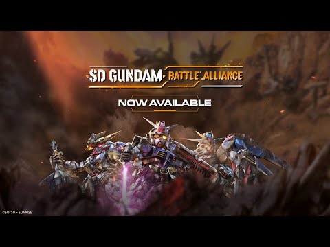 SD Gundam Battle Alliance Launch Trailer