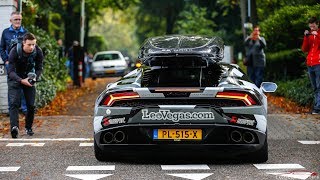 Jon Olssons 800Hp Lamborghini Huracan W Akrapovic Exhaust - Loud Revs & Accelerations