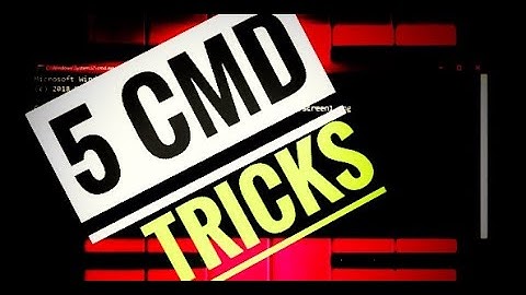 Top 5 CMD Tricks||Hacking Prank||Command prompt||tips&tricks