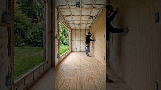 Building My Dream Shipping Container Bar in the backyard #satisfyingvideo#bunker#survival#container