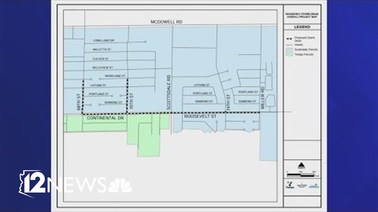 New construction project to help drainage along Scottsdale/Tempe border
