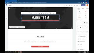 How To Add And Make And Create Team Page on Google Sites