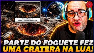 Imagens Impressionam Com O Impacto Que O Foguete Fez Quando Colidiu Com A Lua