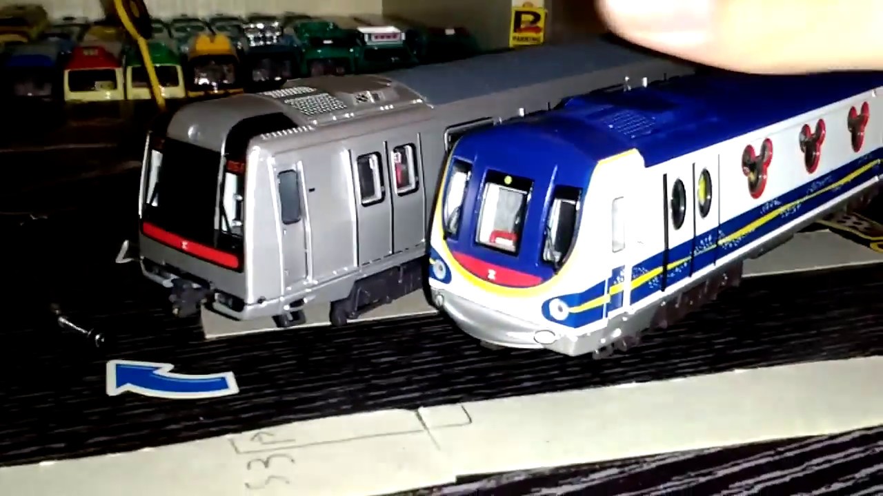 港鐵1/87 M Train[DRL]列車模型(2015)介紹