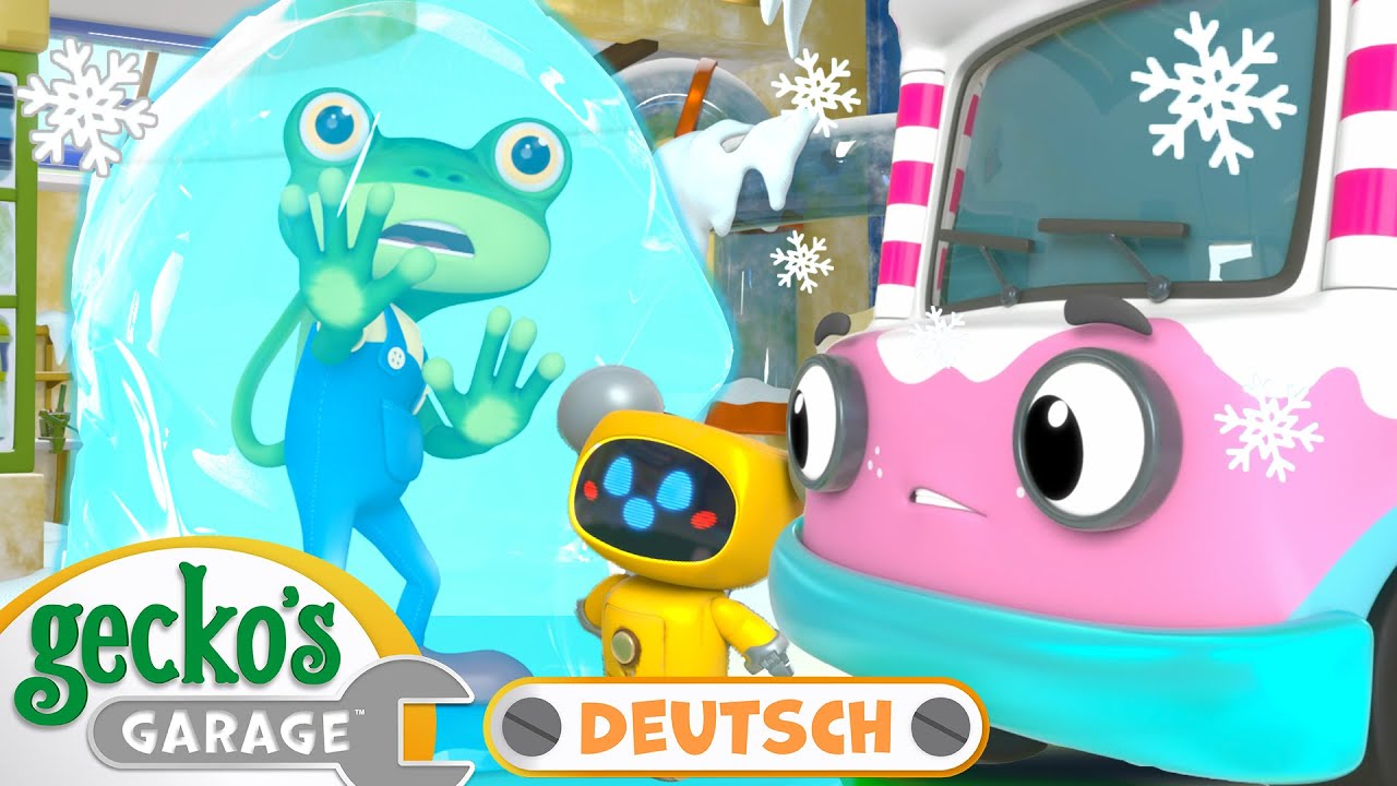 Gecko im Eis｜20-minütige Zusammenstellung｜Geckos Garage｜LKW für Kinder