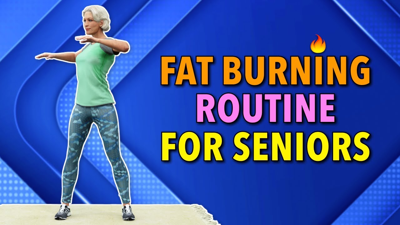 Image showcasing MORNING METABOLISM BOOST: 15-MIN FAT BURNING ROUTINE FOR SENIORS - YouTube