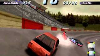 Destruction Derby 2 Playing with CPU Cars: #00