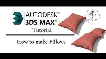3ds Max Tutorial | Pillow Modeling | Cloth modifier | Cushion