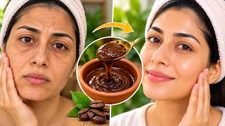 Say Goodbye to Fine Lines! DIY Coffee & Castor Oil Face Pack for Glowing, Tight Skin