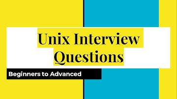 Unix Interview Questions#1 - Interview Questions for Beginners| Commonly Asked Unix  Questions