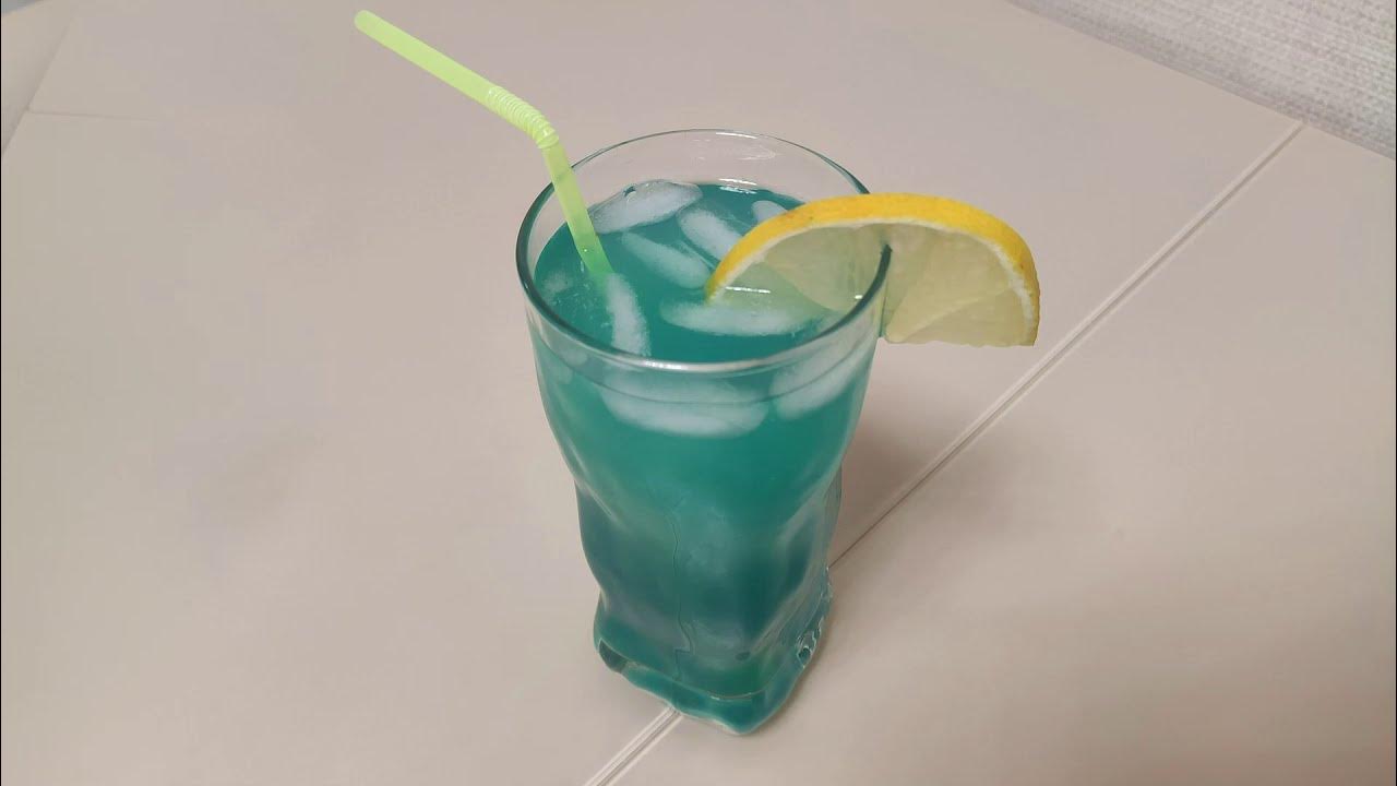 10 безалкогольных рецептов голубых коктейлей