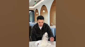 When you finally go to a fancy restaurant...