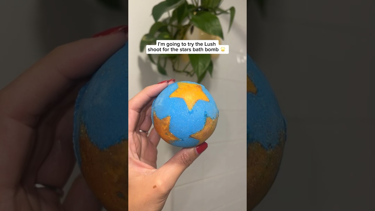 Lush shoot for the stars bath bomb review 🌟 