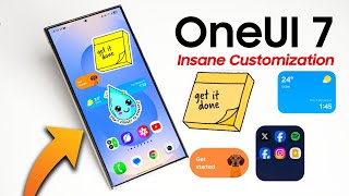 Huge Customization Update With Samsung Oneui 7