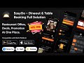 How to make restaurant management app  make dineout  table booking app  source code download