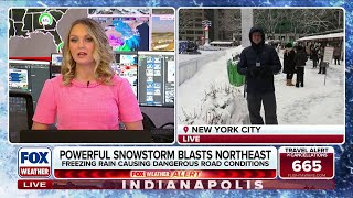 Winter Weather Returns To New York City