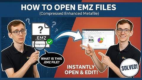 How to Open EMZ Files (Compressed Enhanced Metafile)