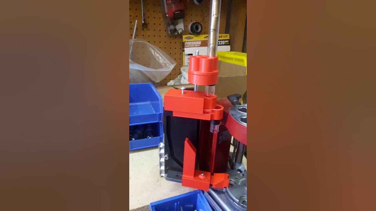 Hornady LNL 3D case feeder YouTube