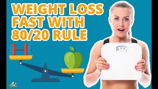 HOW WEIGHT LOSS AND THE 80% NUTRITION, 20% EXERCISE RULE WORKS | Health And Fitness Journal