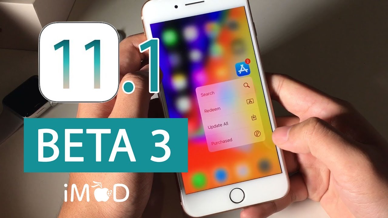 iOS 11.1 Developer Beta 3 มาแล้ว ปรับปรุงประสิทธิภาพจากเวอร์ชันก่อนหน้า
