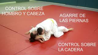 TÉCNICAS JUDO. Caídas, inmovilizaciones, proyecciones y estrangulaciones.