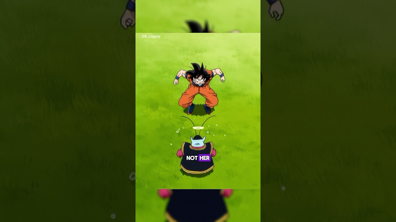 Goku forgot about Bulma's birthday party 