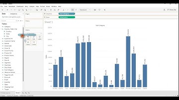 How to apply Filters on categorical variable in Tableau