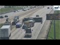Overturned tractor-trailer slows traffic on I-20 eastbound in Columbia Co.