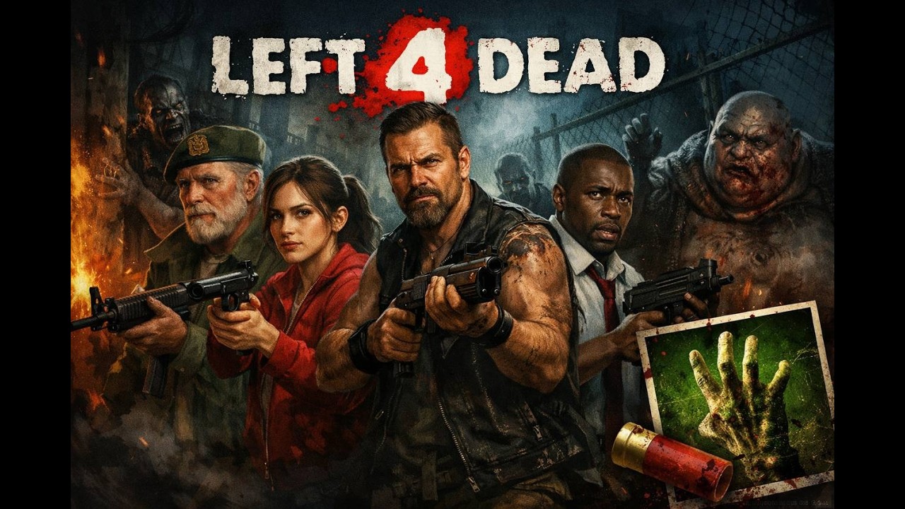ПОИГРАЛ В LEFT 4 DEAD И ПОДУМАЛ........