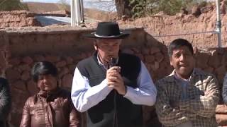 Morales inauguró obra de agua potable en Tabladitas