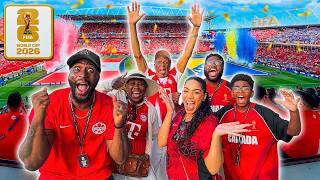 Surprising Our Family With Tickets To The WORLD CUP! *WE END UP ON LIVE TV*