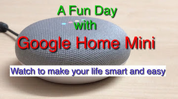 A Fun Day with Google Home Mini | Useful Voice Commands |Personal Assistant