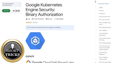 Google Kubernetes Engine Security Binary Authorization | #qwiklabs | #arcade | #solution | #GSP479