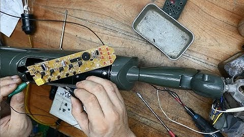 Phục hồi chiếc quạt cây Vinawind này cho khách