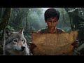A Boy and A wolf went in search of treasure 