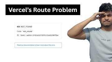 Fix 404 vercel error in 2 easy steps. 