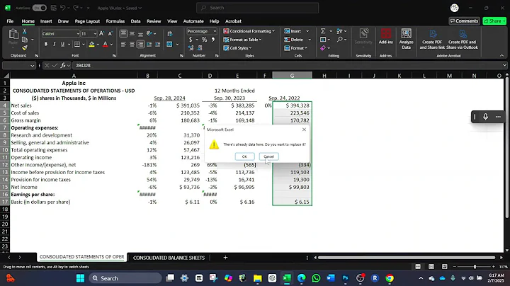 Horizontal Analysis on Income Statements and Balance Sheets