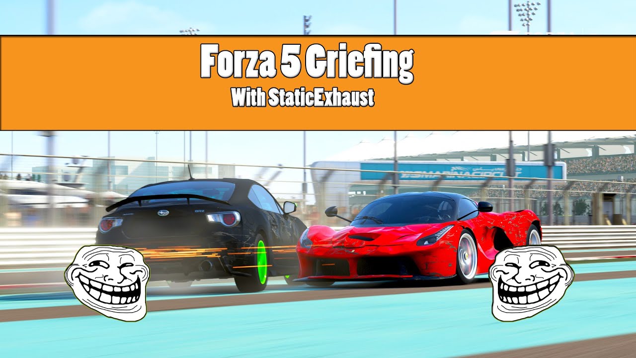 Forza 5 Griefing - Bumping Reactions #1