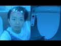 レンズを青いペンで塗ってトイレを撮影すると雑菌が写るらしい...？ #Shorts