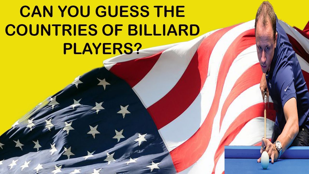 Can You Guess The Countries of The Billiard Players? | Billiard/ Pool ...