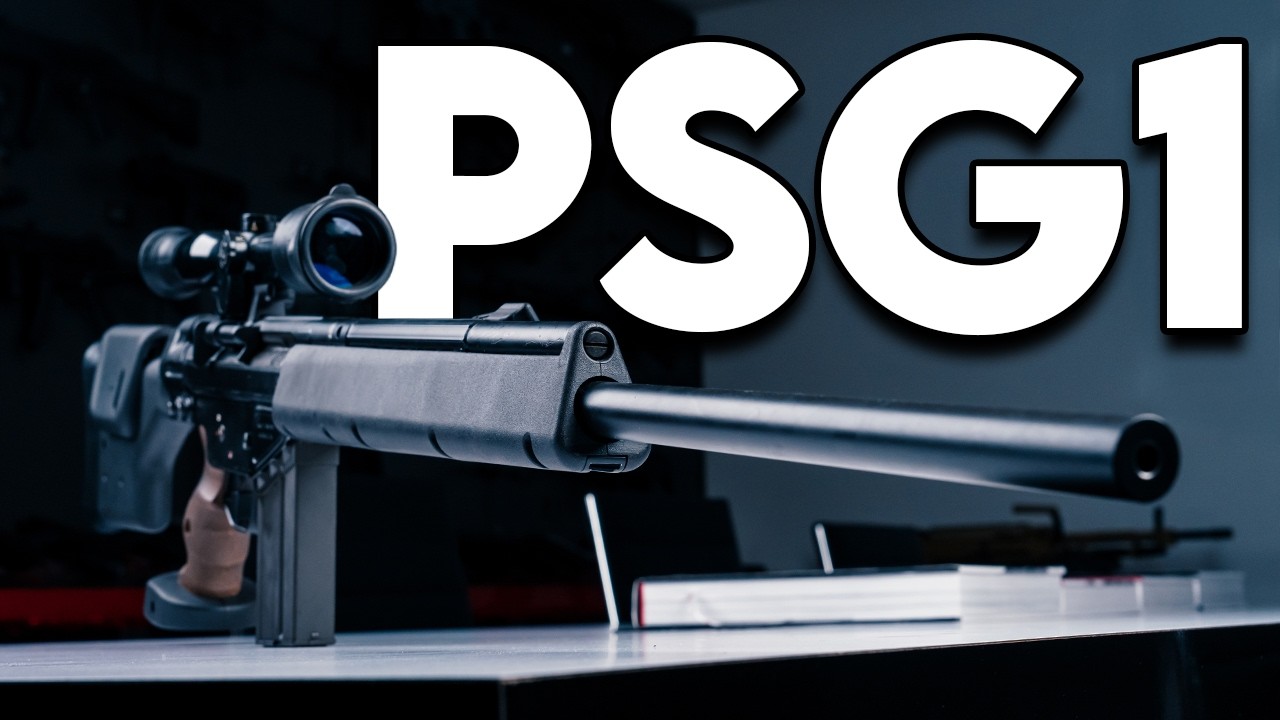 Легендарная снайперская винтовка Гонконга — PSG1 — SWAT Sniper Challenge