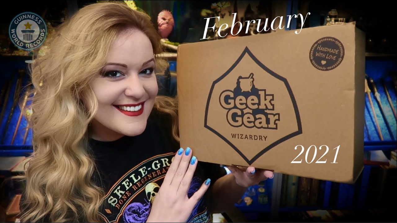 GEEK GEAR WIZARDRY FEBRUARY 2021 UNBOXING | VICTORIA MACLEAN