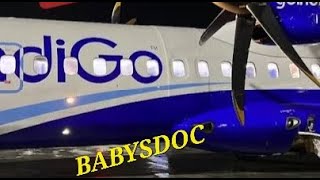 Full Flight 6E 7184 Indigo ATR 72-600 । Hard Landing by Pilots by BABYSDOC MOBILE YOUTUBER 245 views 1 year ago 7 minutes, 3 seconds