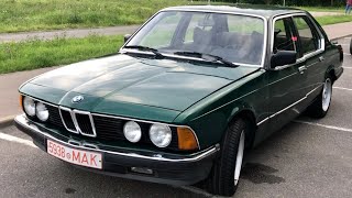 Bmw e23 728i - обзор 36 летней  модели 7 серии