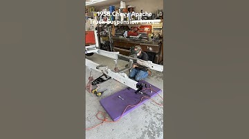 Installatie van ophanging voor een Chevy Apache-vrachtwagen uit 1958!