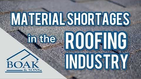Material Shortages in the Roofing Industry: How to Prepare
