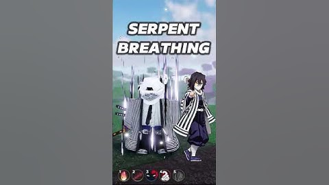 SERPENT BREATHING SHOWCASE (Weak Legacy 2) #demonslayer #roblox #hungergamestiktok